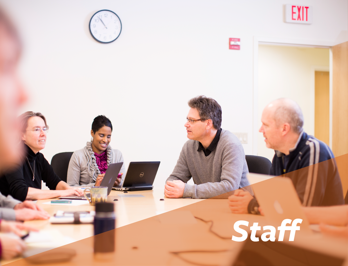 Staff Picture of staff members being trained